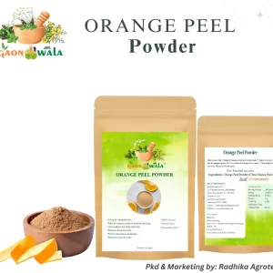 Orange Peel Powder 150 gm (with 100gm Multani Mitti Powder)